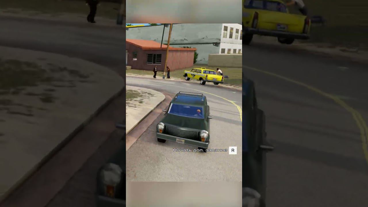GTA Vice City crazy taxi, сумасшедшее такси смотреть онлайн
