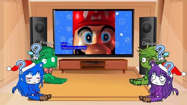 Froggy,Kitty,Crocco,Catty react Mario react Nintendo memes 2 смотреть онлайн