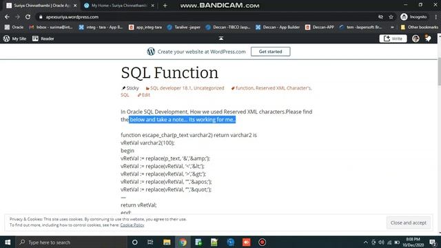 How to use Reserved XML Characters in SQL Function смотреть онлайн