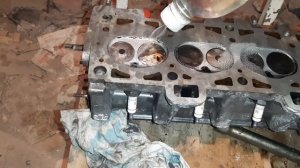 Притирка клапанов и сборка на Ладе калине