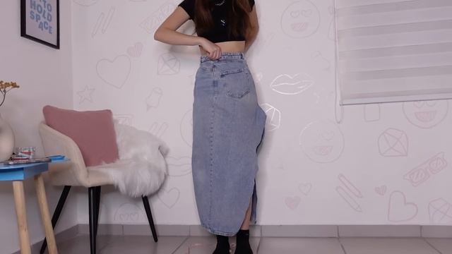 TRANSFORMO JEANS EN MAXI FALDAS + outfits смотреть онлайн