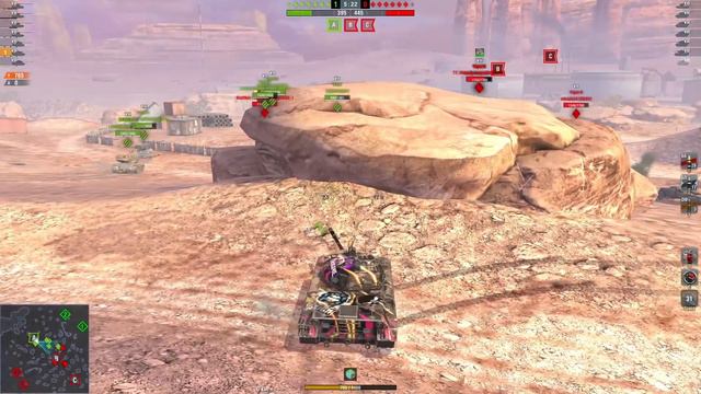 Турнирный бой на Progetto M35 от Zloy_Ukrop18 ★ Турниры Panzer Crabs в WoT Blitz смотреть онлайн