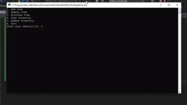 Final Project - Group 6 Python's Got Ping - Food Inventory Tracker смотреть онлайн