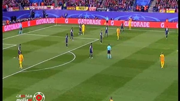 Atletico Madrid Vs Barcelona 1st Half