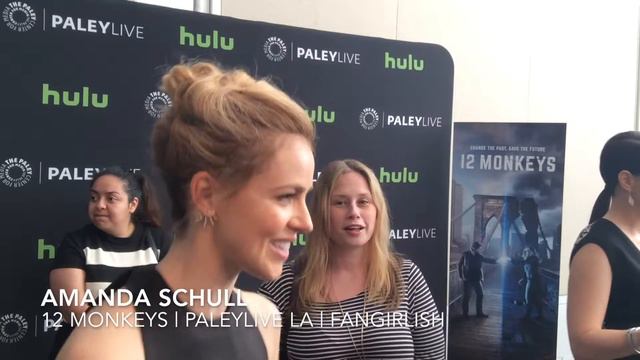 '12 Monkeys' PaleyLive LA Interview | Amanda Schull смотреть онлайн