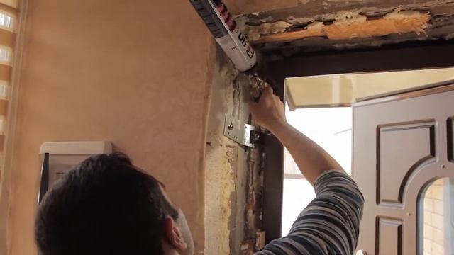 Качественная установка входной металлической двери в коттедж смотреть онлайн