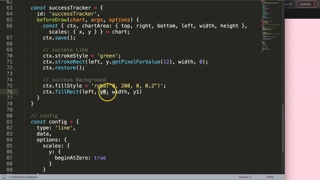 How to Create an Arbitrary Line with Text in Chart JS смотреть онлайн
