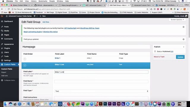 Build a Slider with Advanced Custom Fields WordPress Plugin - Part 001 смотреть онлайн