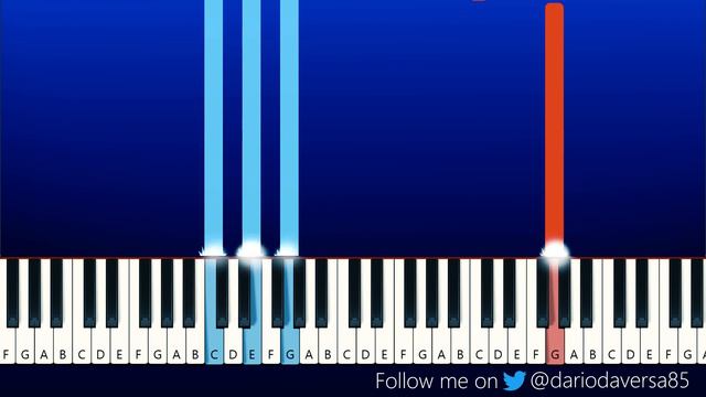 Miraculous Shanghai - The Victory Scene The Legend of Ladydragon (Piano Tutorial) смотреть онлайн