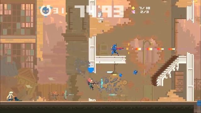 Super Time Force Ultra - 198x Level 1 - All Badge Run смотреть онлайн