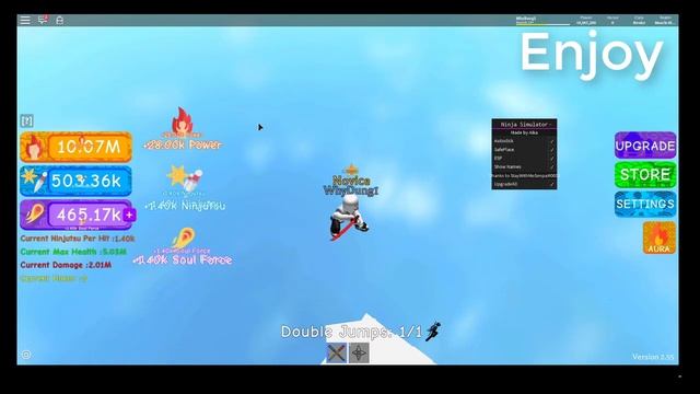 ?OP NINJA SIMULATOR?|HACK/SCRIPT|FREE WORKING|Auto Farm Auto Upgrade,Safe Place,ESP New [2020] смотреть онлайн