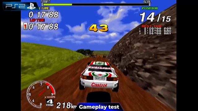Sega Rally Championship (1995) GBA Vs Sega Saturn Vs PS2 Vs PC (Graphics Comparison)