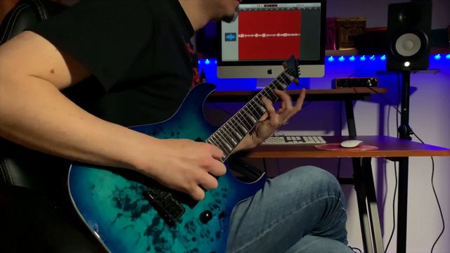 Ibanez GRGR221pa AQB: let's see how it sounds! смотреть онлайн