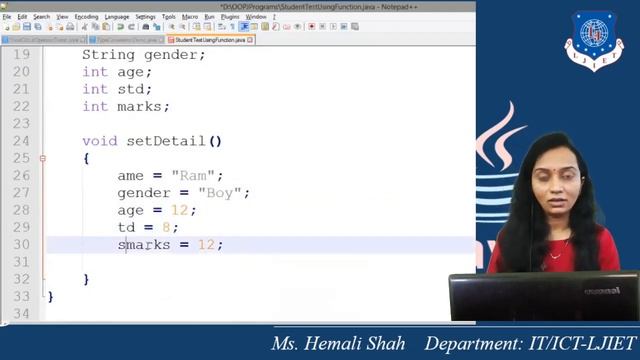 Lec-17_Methods in JAVA | Object Orient Programming Using Java | IT_ICT Engineering смотреть онлайн