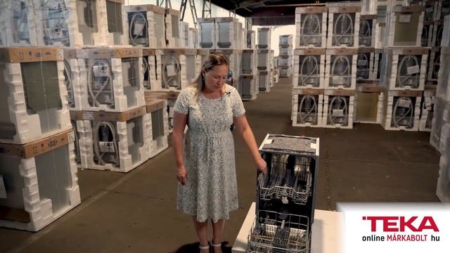 Teka DFI 44700 | Beépíthető Mosogatógép Bemutató Videó