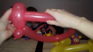 СОБАЧКА ИЗ ШАРИКА DIY Как сделать собачку из шарика How to Make a Dog and a Sword made of Balloons