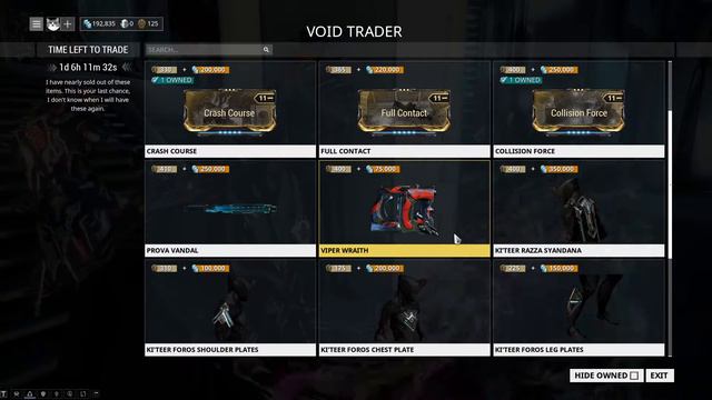 Void Trader กลับมาแล้ว!! | Warframe Baro Ki'Teer 1 [89] смотреть онлайн