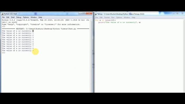 Python Training Part 16: Python for loop with range function смотреть онлайн