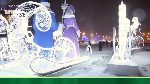 Народное телевидение. Новогоднее убранство Триумфальной арки. смотреть онлайн