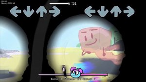 Pibby is DEAD? Battle for Corrupted Island 2 vs BFDI Glitch (Come Learn With Pibby FNF Mod)