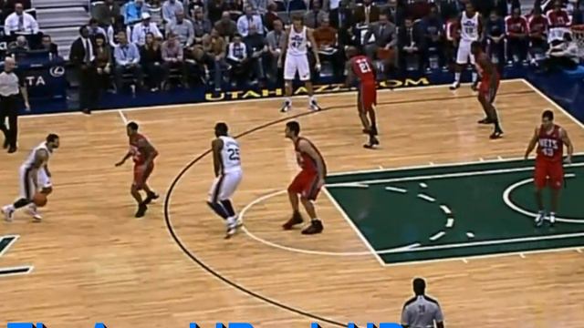 Deron Williams Breaks Devin Harris Ankles! SICK! HD смотреть онлайн