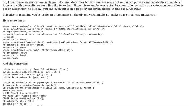 Salesforce: Document preview with Visualforce (2 Solutions!!) смотреть онлайн