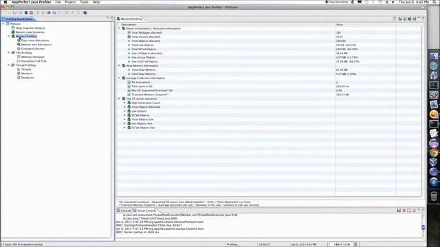 Java Profiler | Profiling Tomcat in StandAlone смотреть онлайн