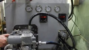 Ремонт насоса МКРН минипогрузчика МКСМ-800. Испытание и настройка после ремонта.