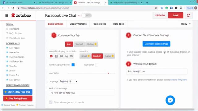 Facebook Messenger Box: How to Add Facebook Customer Chat to Your Website - ফেসবুক চ্যাট বাটন смотреть онлайн