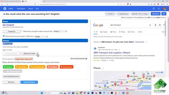 is the result what the user was searching for - English - Toloka | Clickworker | Oneforma | Appen смотреть онлайн