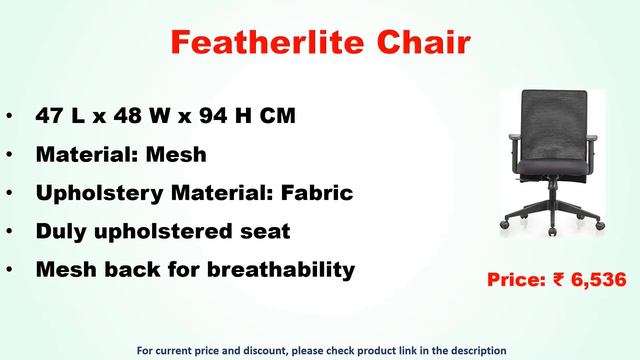 Best Office Chair In India Under 10000