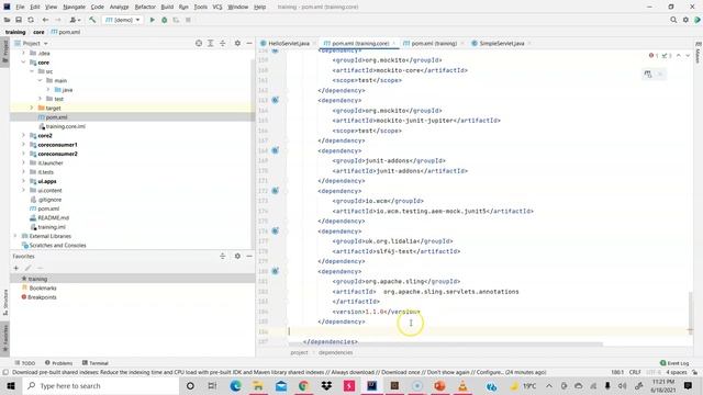 3.8 OSGI Servlet and Container смотреть онлайн