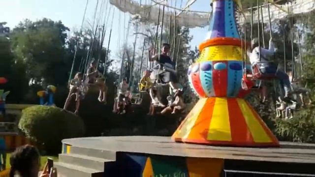Тестируем аттракционы ЦПКиО им.Горького. Город Алматы. Парк аттракционов. смотреть онлайн