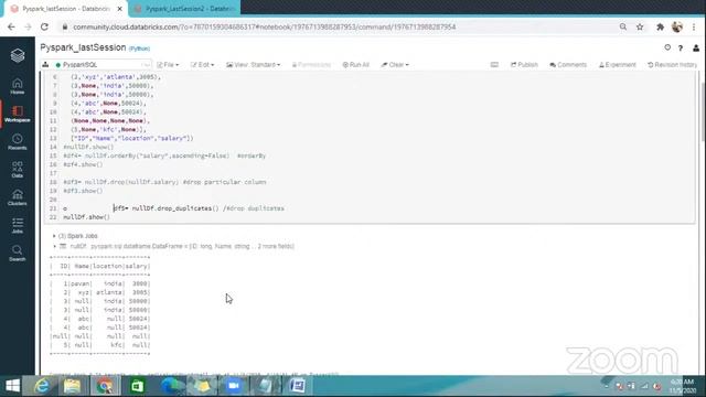 PERFORMING SQL QUERIES ON PYSPARK DATA FRAME,SPARK PERFORMANCE TUNNING-2|DAY-10 смотреть онлайн