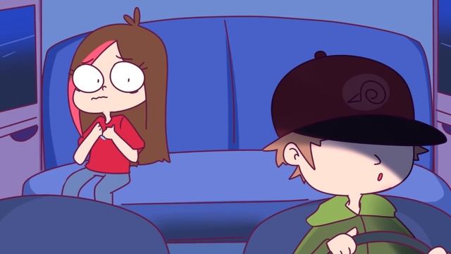 САМАЯ СТРАШНАЯ ПОЕЗДКА В ТАКСИ ? (Анимация Taedi) смотреть онлайн