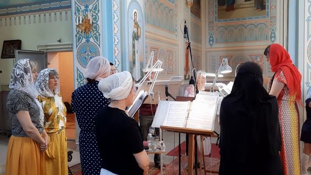 "Единородный сыне" знаменный распев (Д. Соловьев) смотреть онлайн