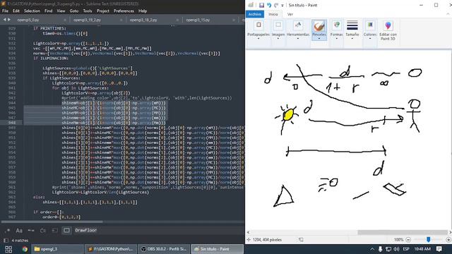 OpenGL en Python 3D - Parte 9 - Como crear Iluminacion en OPENGL + PYGAME смотреть онлайн