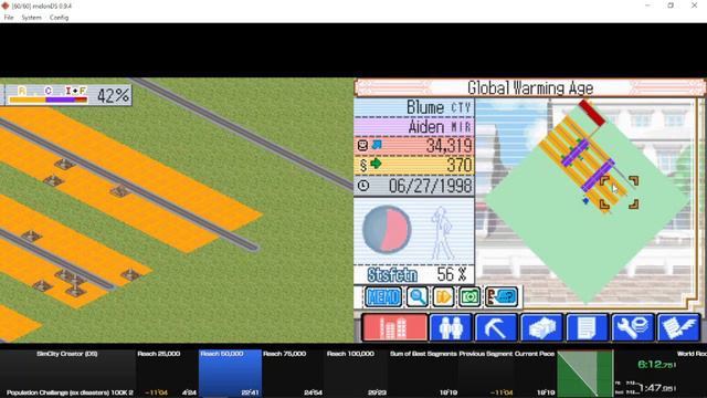 SimCity Creator Speedrun P100.1 : Population Challenge(No Disasters) - 12:47 смотреть онлайн