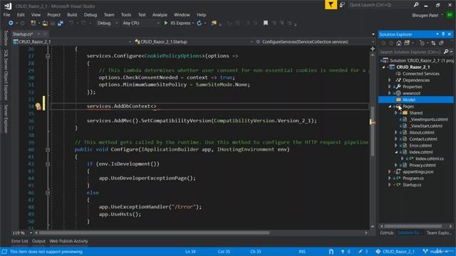 Connection String and Database смотреть онлайн