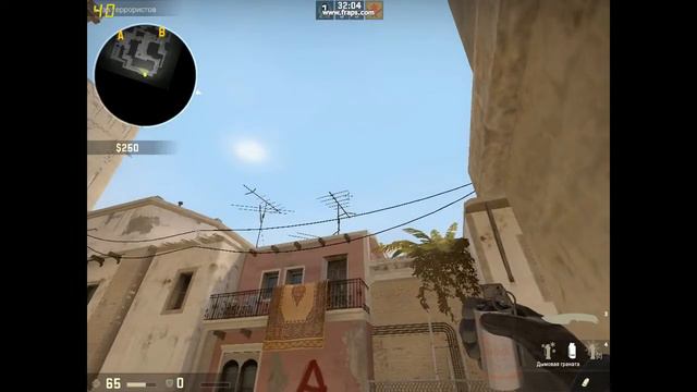 Раскидки на Mirage(CS:GO) смотреть онлайн