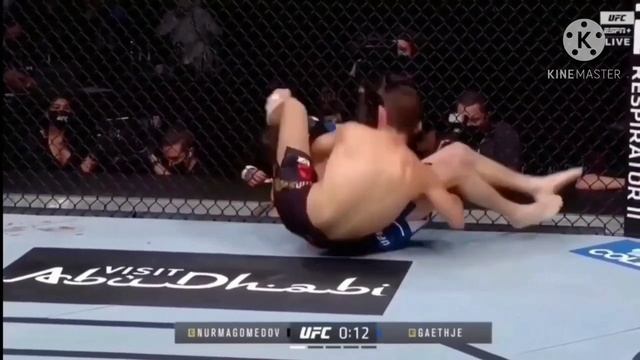 Хабиб задушил Гейджу до потери сознания