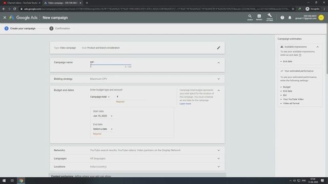How to Promote YouTube Videos in Google Ads In Telugu By Sai Krishna смотреть онлайн