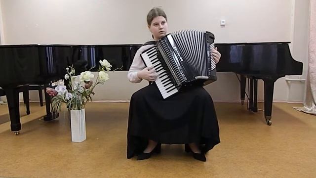 Тиманова Елизавета- аккордеон соло, ДДЮТ "На Ленской"г.Санкт-Петербург смотреть онлайн