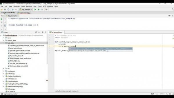 Python и sqlite создание базы данных c библиотекой sqlite3
