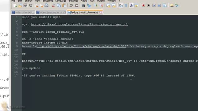 Geek Way! - Install Google Chrome in Fedora 19 смотреть онлайн