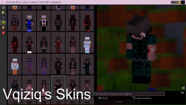 ✅400+ SKINS With Custom Capes Skin Pack (MCBE +) 1.19+