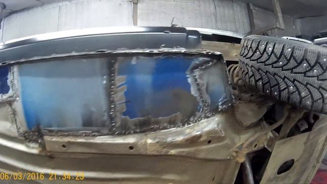 ремонт порогов дна ваз 2112