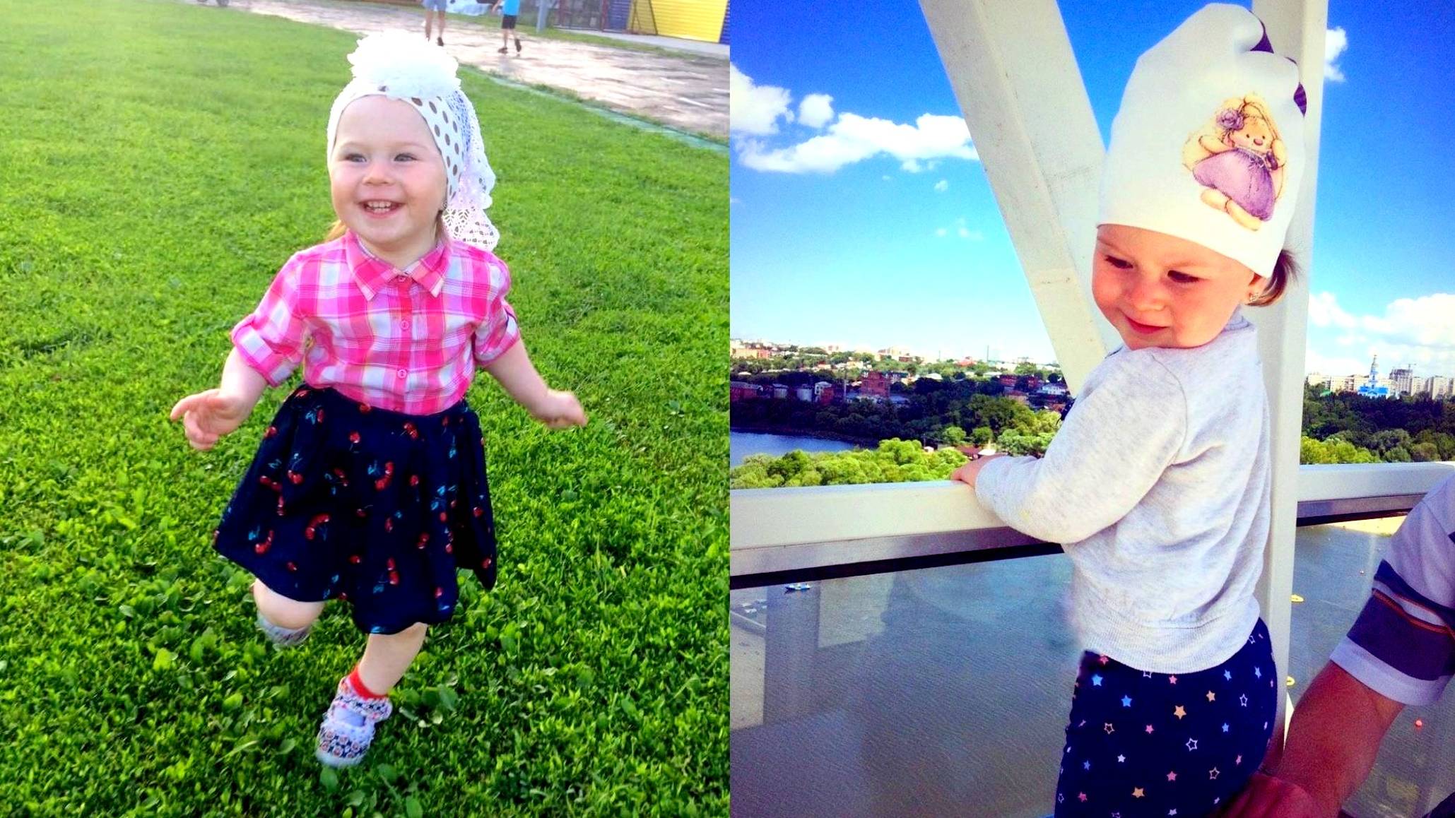 Первые шаги доченьки! Первый раз на колесе обозрения! смотреть онлайн