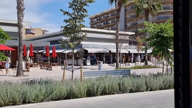 Испания.Таррагона. Tarragona Costa Dorada. Salou. Экскурсия по городу вдоль берега смотреть онлайн