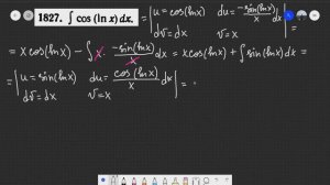 #1827 Номер 1827 из Демидовича | Неопределённый интеграл